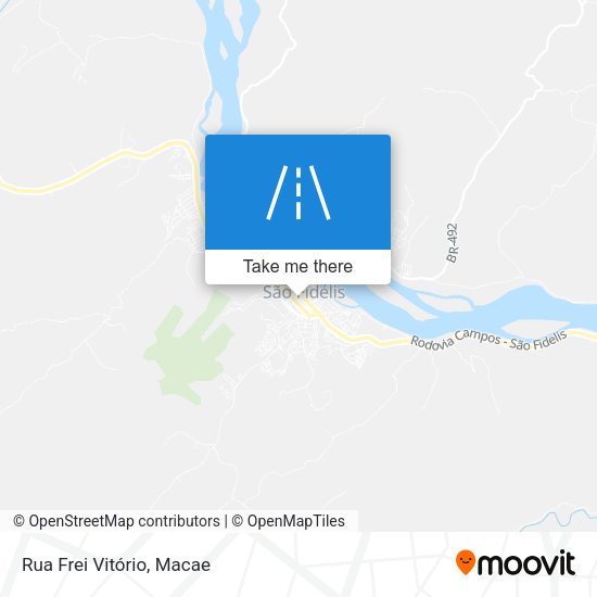 Rua Frei Vitório map