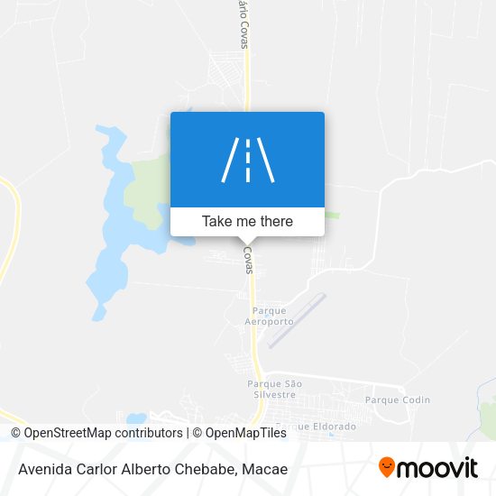 Avenida Carlor Alberto Chebabe map