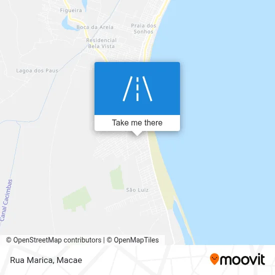 Rua Marica map