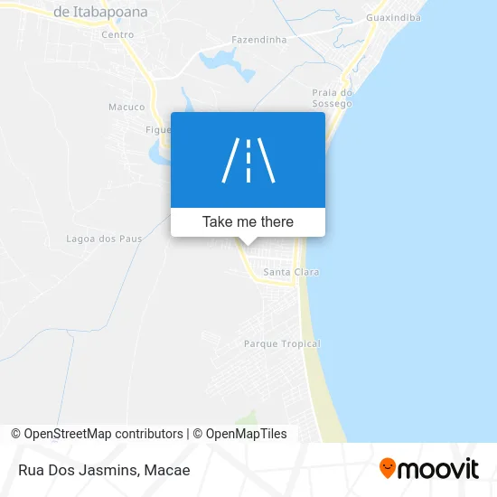 Rua Dos Jasmins map