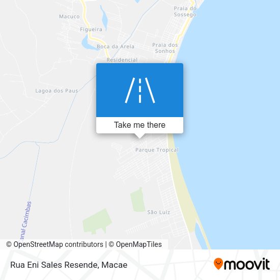 Rua Eni Sales Resende map