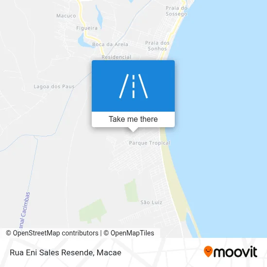 Rua Eni Sales Resende map
