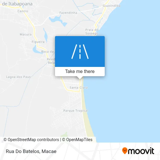 Rua Do Batelos map