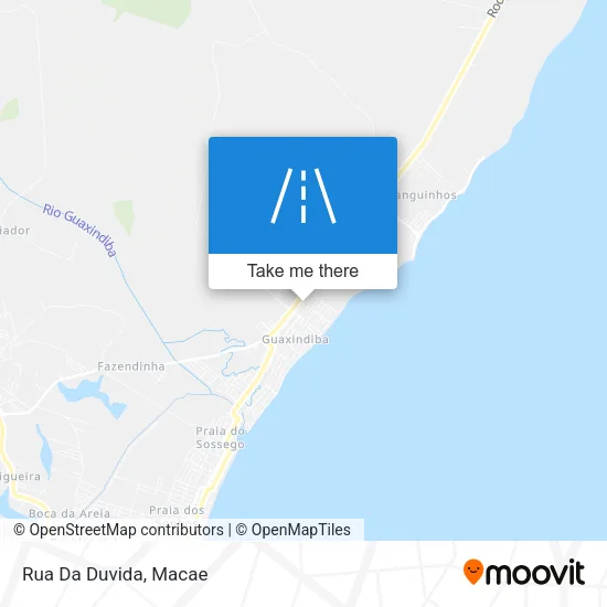 Rua Da Duvida map