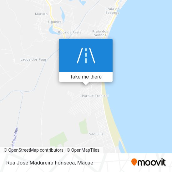 Rua José Madureira Fonseca map