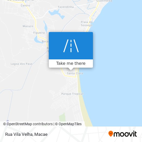 Rua Vila Velha map