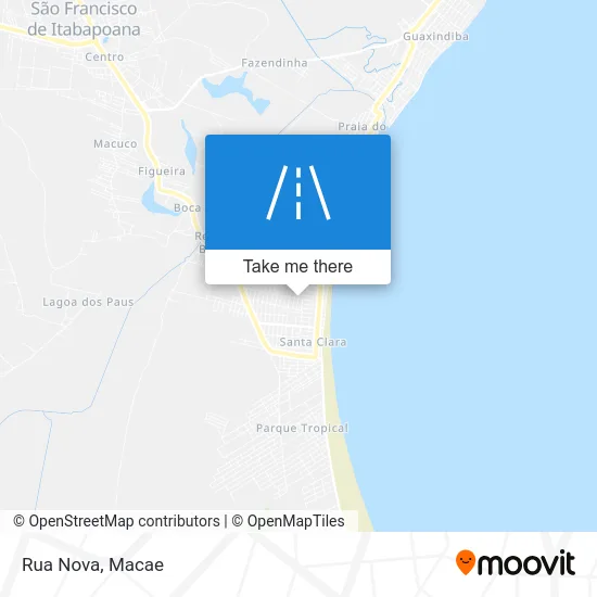 Rua Nova map