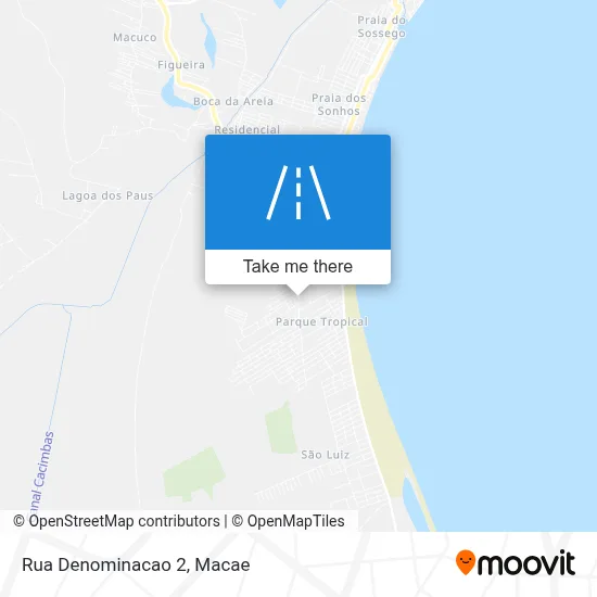 Rua Denominacao 2 map