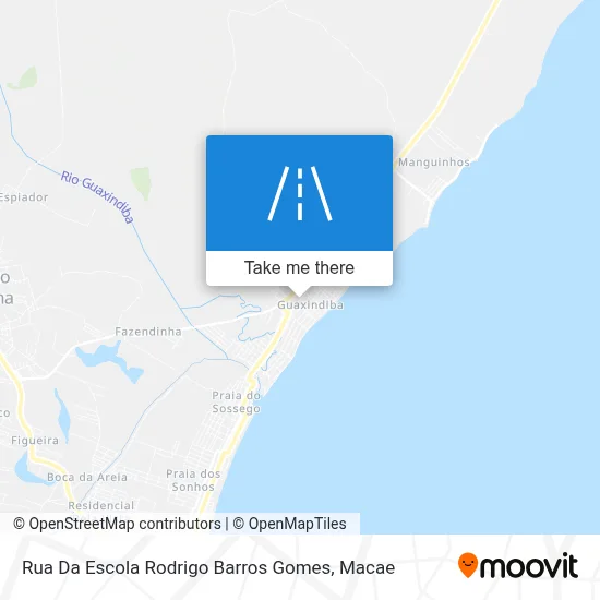 Rua Da Escola Rodrigo Barros Gomes map