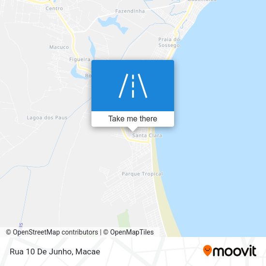 Rua 10 De Junho map