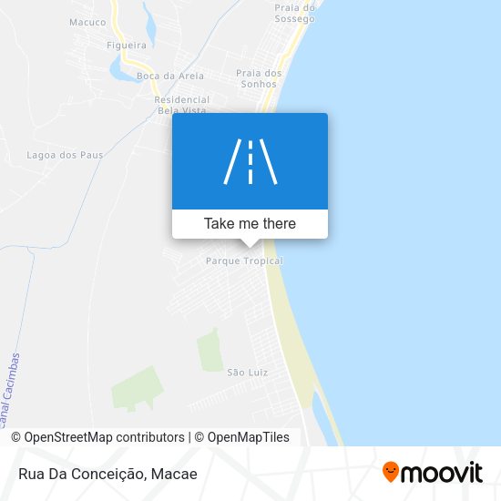 Rua Da Conceição map