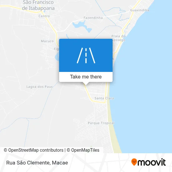 Rua São Clemente map