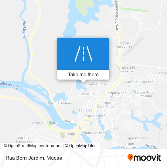 Rua Bom Jardim map