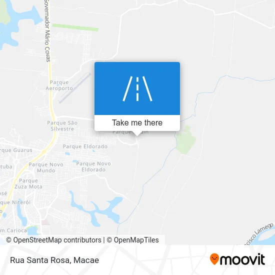Rua Santa Rosa map