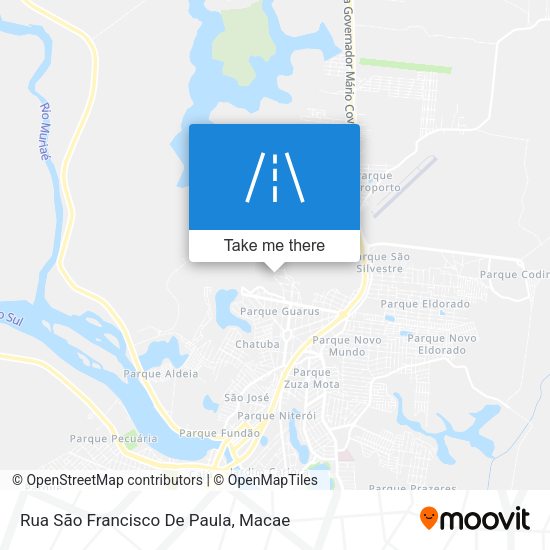 Rua São Francisco De Paula map