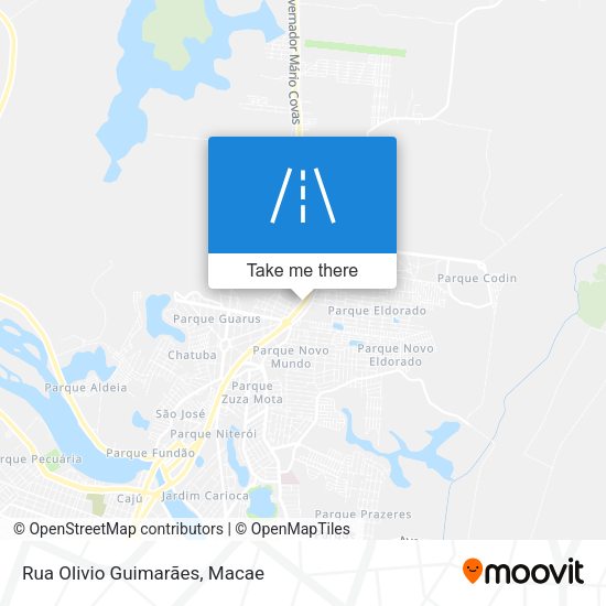 Rua Olivio Guimarães map