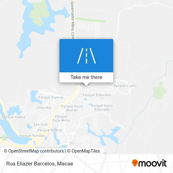 Rua Eliazer Barcelos map