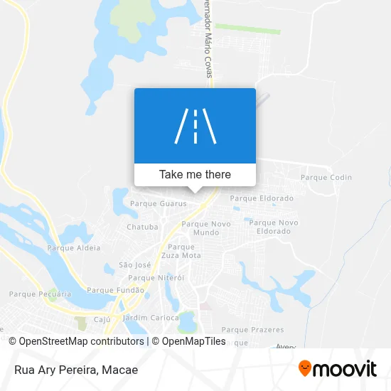 Rua Ary Pereira map