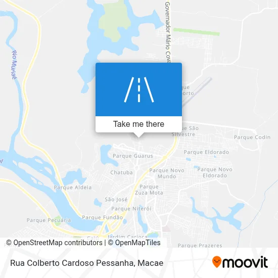 Rua Colberto Cardoso Pessanha map