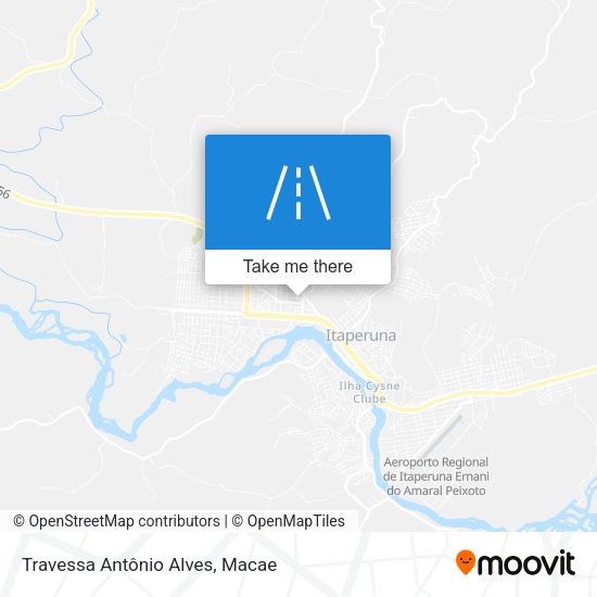 Travessa Antônio Alves map