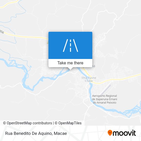 Rua Benedito De Aquino map