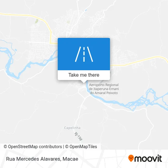 Rua Mercedes Alavares map