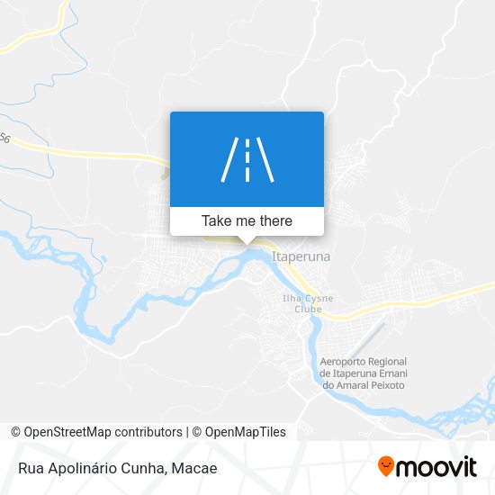 Rua Apolinário Cunha map