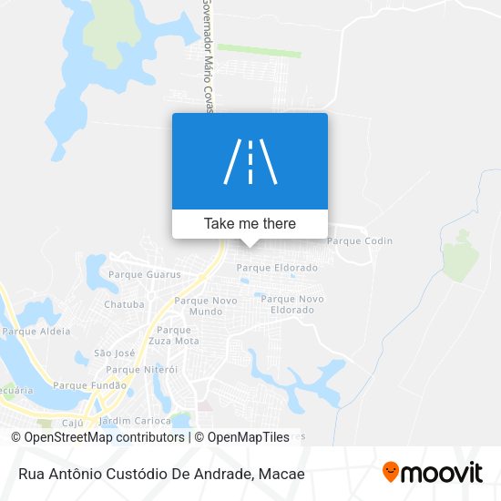 Rua Antônio Custódio De Andrade map