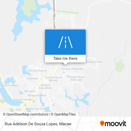 Rua Adelson De Souza Lopes map
