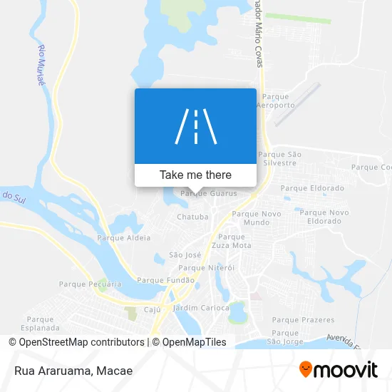 Rua Araruama map