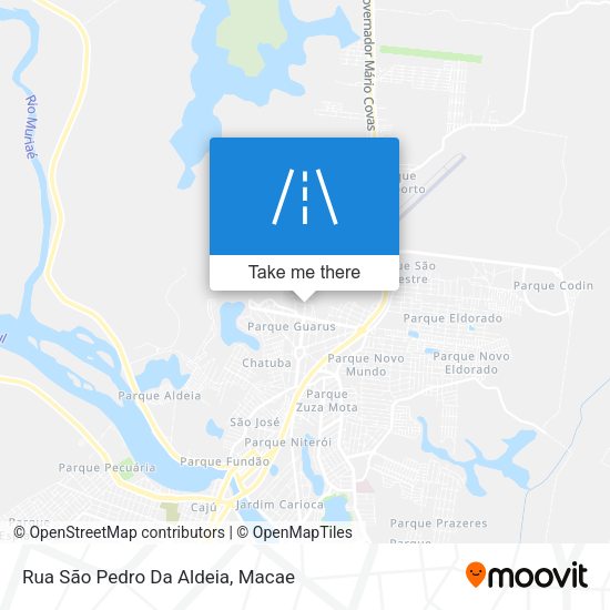 Rua São Pedro Da Aldeia map