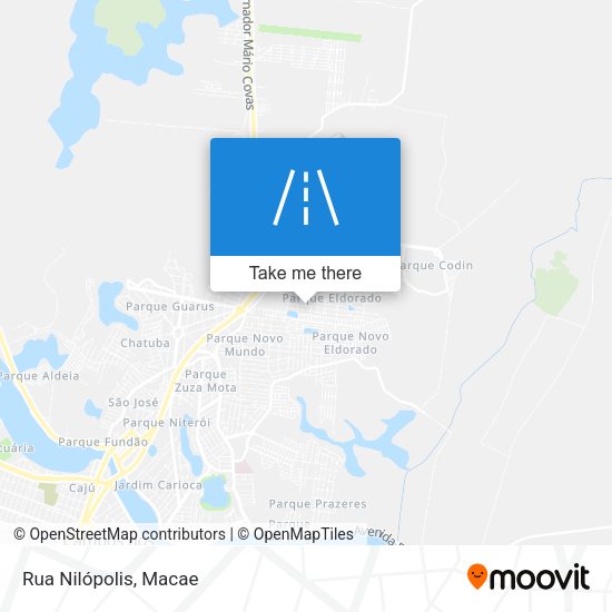 Rua Nilópolis map