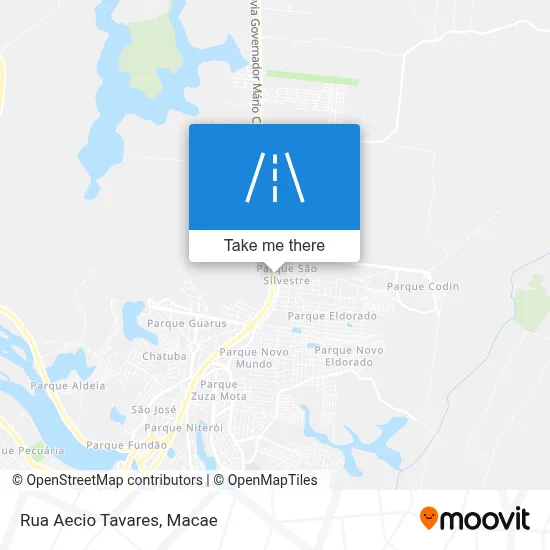 Rua Aecio Tavares map