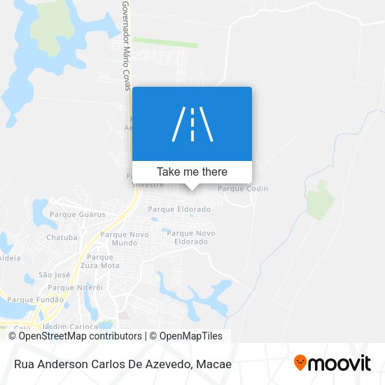 Rua Anderson Carlos De Azevedo map