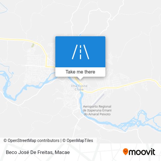 Beco José De Freitas map