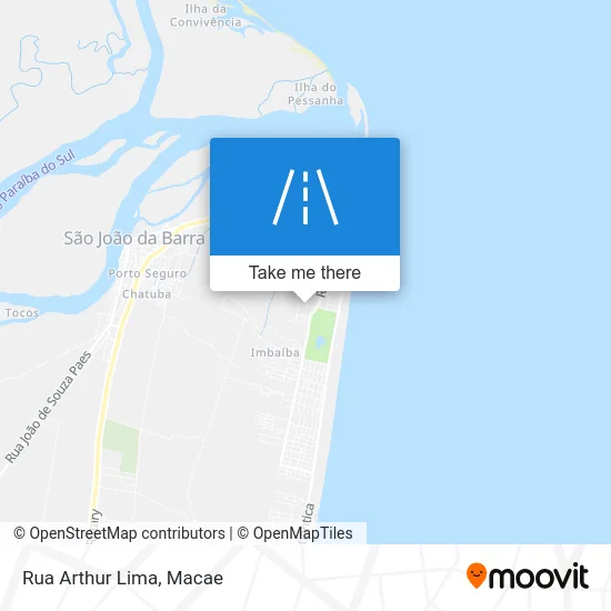 Rua Arthur Lima map