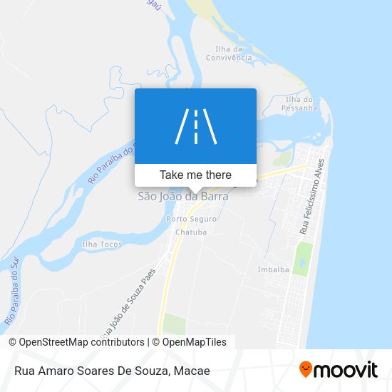 Rua Amaro Soares De Souza map