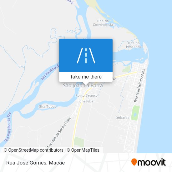 Rua José Gomes map