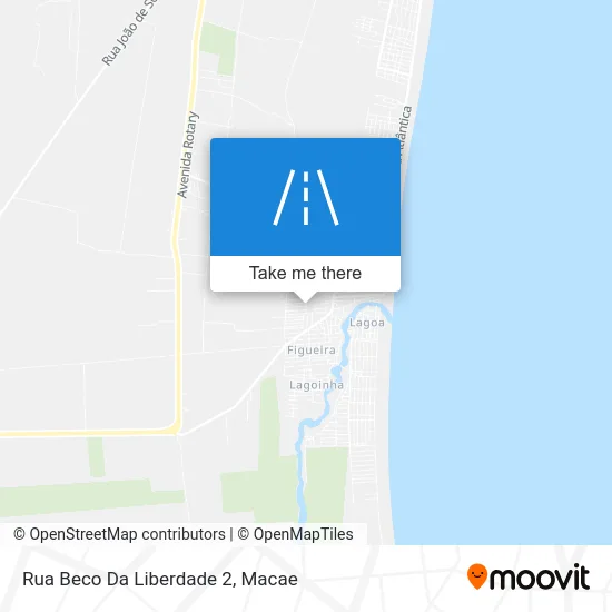 Rua Beco Da Liberdade 2 map