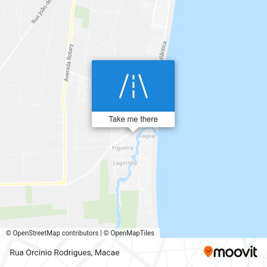 Rua Orcinio Rodrigues map