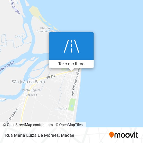 Rua Maria Luiza De Moraes map