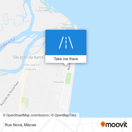 Rua Nova map