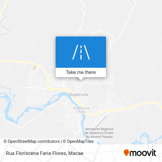 Rua Floriscena Faria Flores map