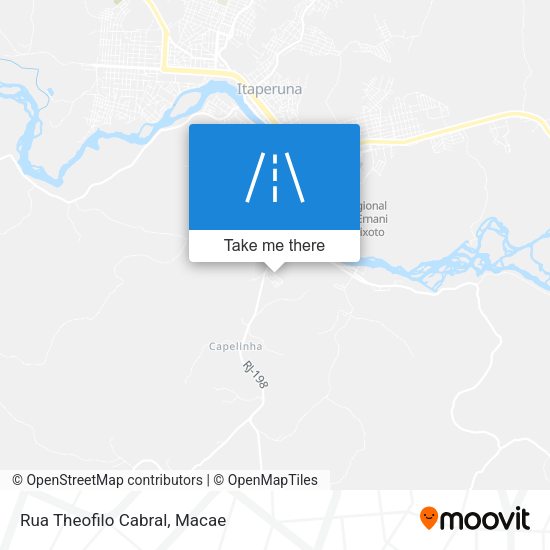 Rua Theofilo Cabral map