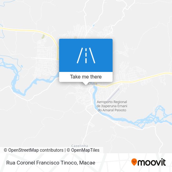Rua Coronel Francisco Tinoco map