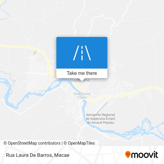 Rua Laura De Barros map