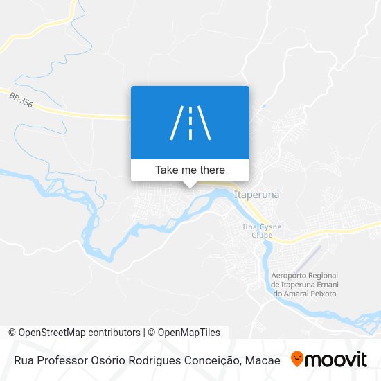 Rua Professor Osório Rodrigues Conceição map