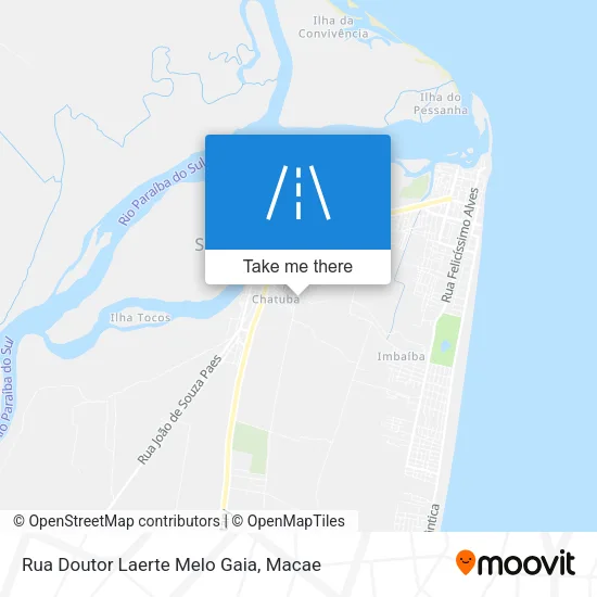 Rua Doutor Laerte Melo Gaia map