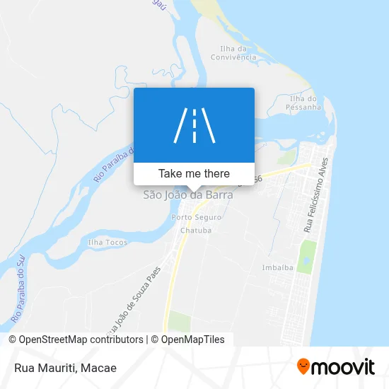 Rua Mauriti map
