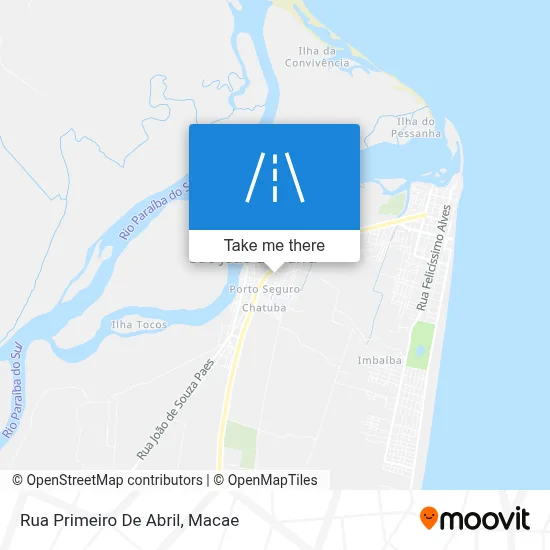 Rua Primeiro De Abril map